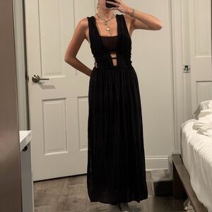L SPACE cotton maxi dress
